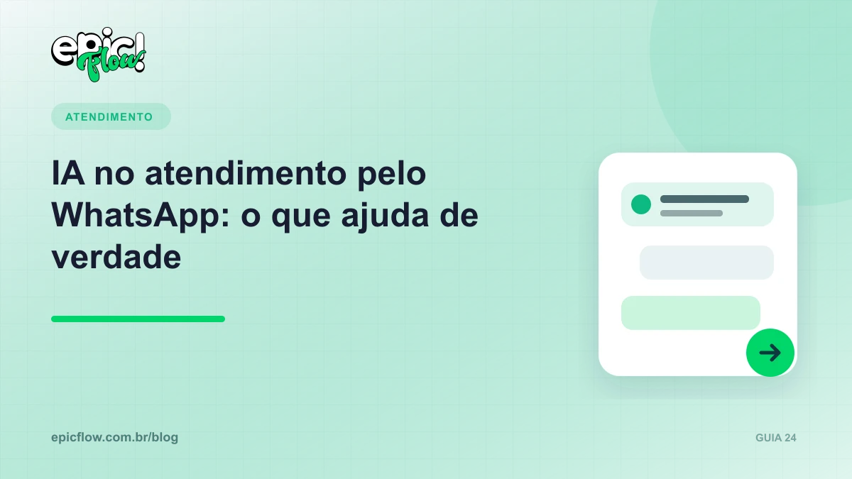 Assistente de IA sugerindo resposta para atendente humano no WhatsApp